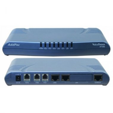 Фотография товара 'AddPac VoIP шлюз VoiceFinder многофункциональный и высокопроизводительный шлюз IP-телефонии AP200E'