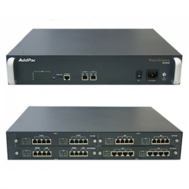 Фотография товара 'AddPac VoIP шлюз  для крупных и средних компаний 32 FXO AP2640-32O'