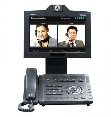 Фотография товара 'AddPac Видео телефон - 12,3'' Touch screen, 1FXO, 2x10/100 Mbps, Video In/Out  VP500'
