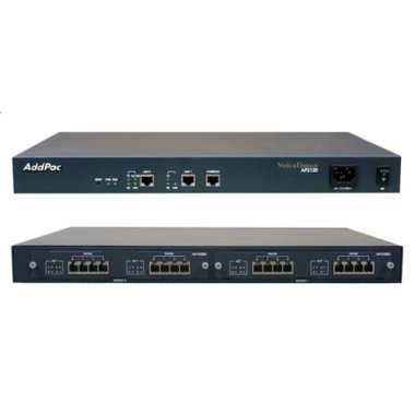 Фотография товара 'AddPac Шлюз VoIP, укомплектованный 2 модулями FXS8, FXS4O4 ADD-AP2120-12S/4(O)'