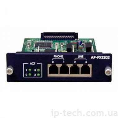 Фотография товара 'AddPac ADD Аналоговый модуль 2xFXO, 2xFXS для шасси AP2620 AP-FXO2S2'