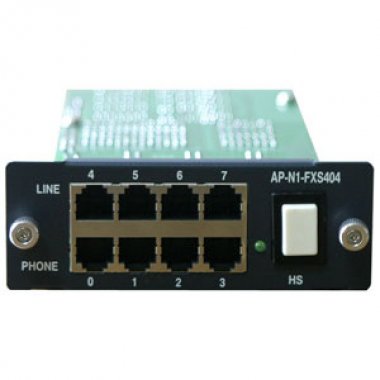 Фотография товара 'AddPac Универсальный интерфейсный модуль 4FXO/4FXS ADD-AP-GS-FXS4O4'