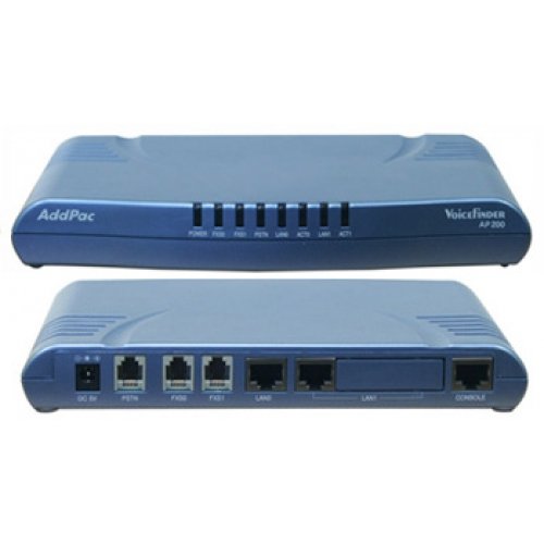 Фотография товара 'AddPac VoIP шлюз VoiceFinder многофункциональный и высокопроизводительный шлюз AP200D'