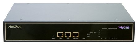 Фотография товара 'AddPac Цифровой VoIP шлюз 8FXS 8FXO, 2x100TX Eth ADD-AP1800-8S8O'