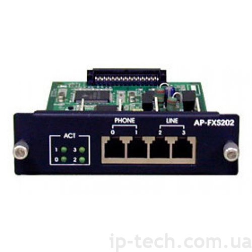 Фотография товара 'AddPac ADD Аналоговый модуль 2xFXO, 2xFXS для шасси AP2620 AP-FXO2S2'